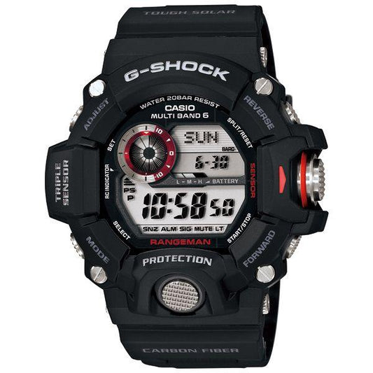 G-SHOCK ジーショック MASTER OF G RANGEMAN レンジマン トリプルセンサーVer.3搭載 世界6局電波対応ソーラーウォ ッチ GW-9400J-1JF メンズ