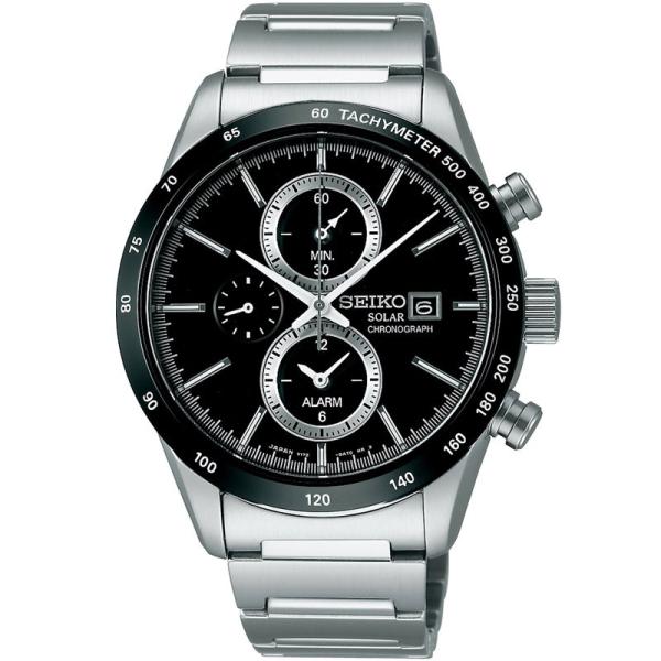 セイコー SEIKO 腕時計 スピリットソーラークロノグラフアラーム付 SBPY119 メンズ