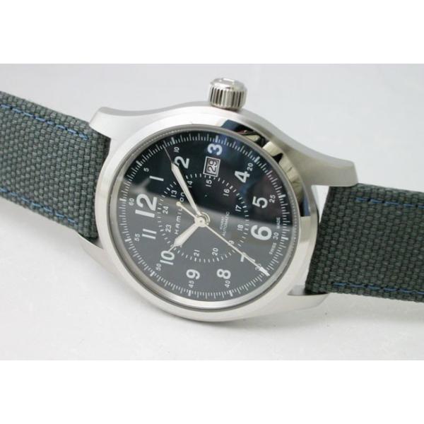 ハミルトン HAMILTON 腕時計 カーキ フィールドオート 42mm ブルー H70605943 国内正規品