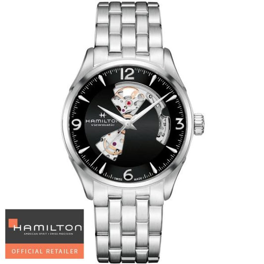 HAMILTON ハミルトン 腕時計 Jazzmaster Open Heart Auto ジャズマスターオープンハ ート42mm 自動巻 H32705131 国内正規品 メンズ