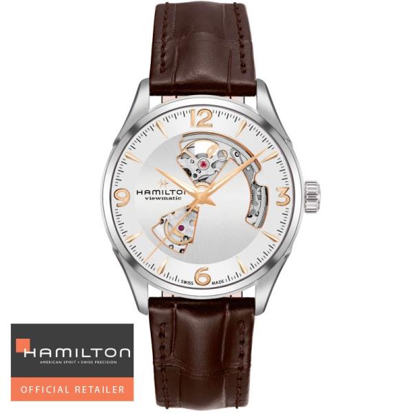 HAMILTON ハミルトン 腕時計 Jazzmaster Open Heart Auto ジャズマスターオープンハ ート42mm 自動巻 H32705551 国内正規品 メンズ