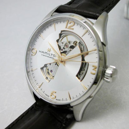 HAMILTON ハミルトン 腕時計 Jazzmaster Open Heart Auto ジャズマスターオープンハ ート42mm 自動巻 H32705551 国内正規品 メンズ