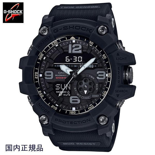 G-SHOCK ジーショック 腕時計 35周年記念 ビッグバンブラック ツインセンサー GG-1035A-1AJR メンズ 国内正規品