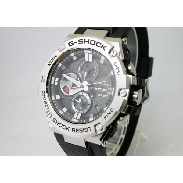 G-SHOCK ジーショック 腕時計 G-STEELソーラーBluetooth GST-B100-1AJF ...