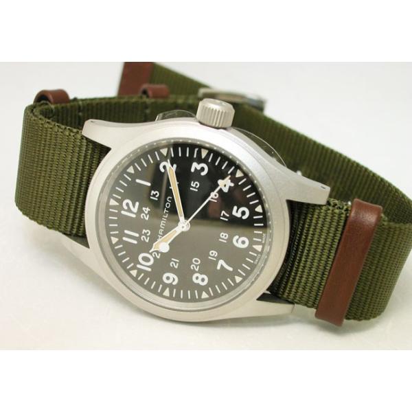 ハミルトン HAMILTON 腕時計 カーキ フィールドメカ 38mm NATOストラップ H69439931 国内正規品