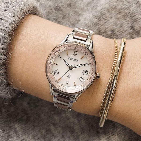 ファッション小物シチズン 腕時計 XC(クロスシー) ピンク