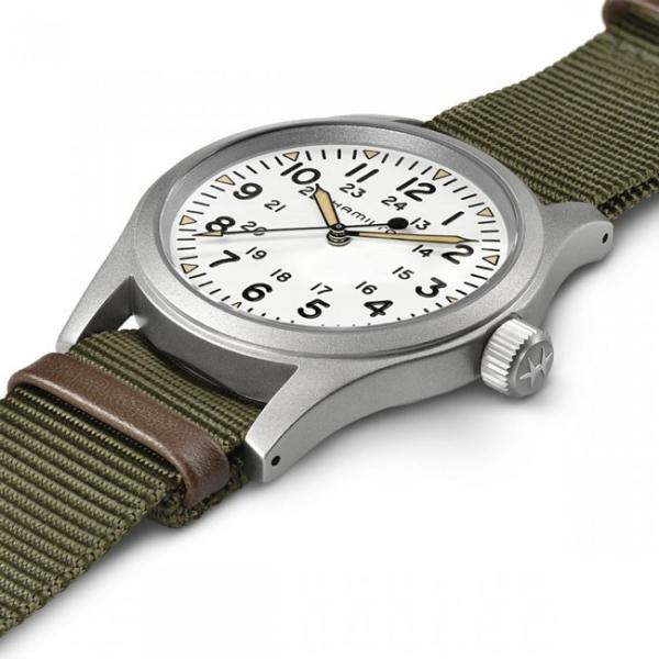 ハミルトン 腕時計 カーキ フィールドメカ HAMILTON 38mm NATO
