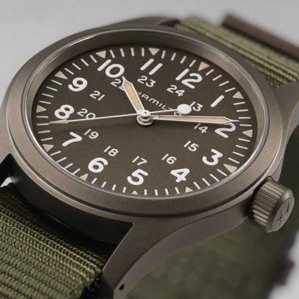 ハミルトン 腕時計 カーキ フィールドメカ 38mm HAMILTON NATOストラップ H69449961 国内正規品